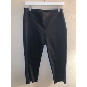 Banana Republic Harrison Black Cropped Pants Women’s Size 6